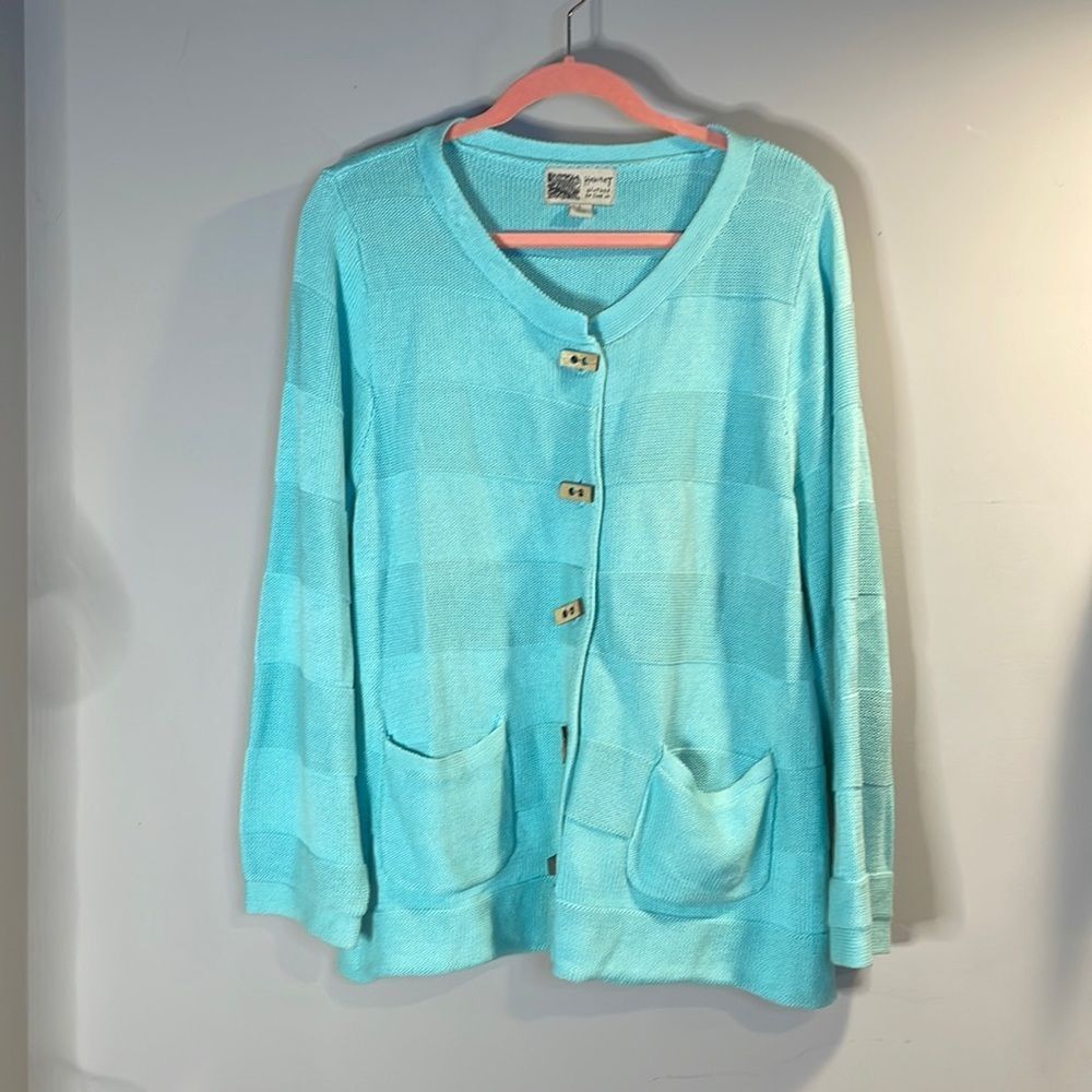Aqua Knit Sweater